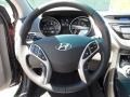 Gray 2012 Hyundai Elantra Limited Steering Wheel