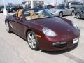 2007 Carmona Red Metallic Porsche Boxster   photo #4