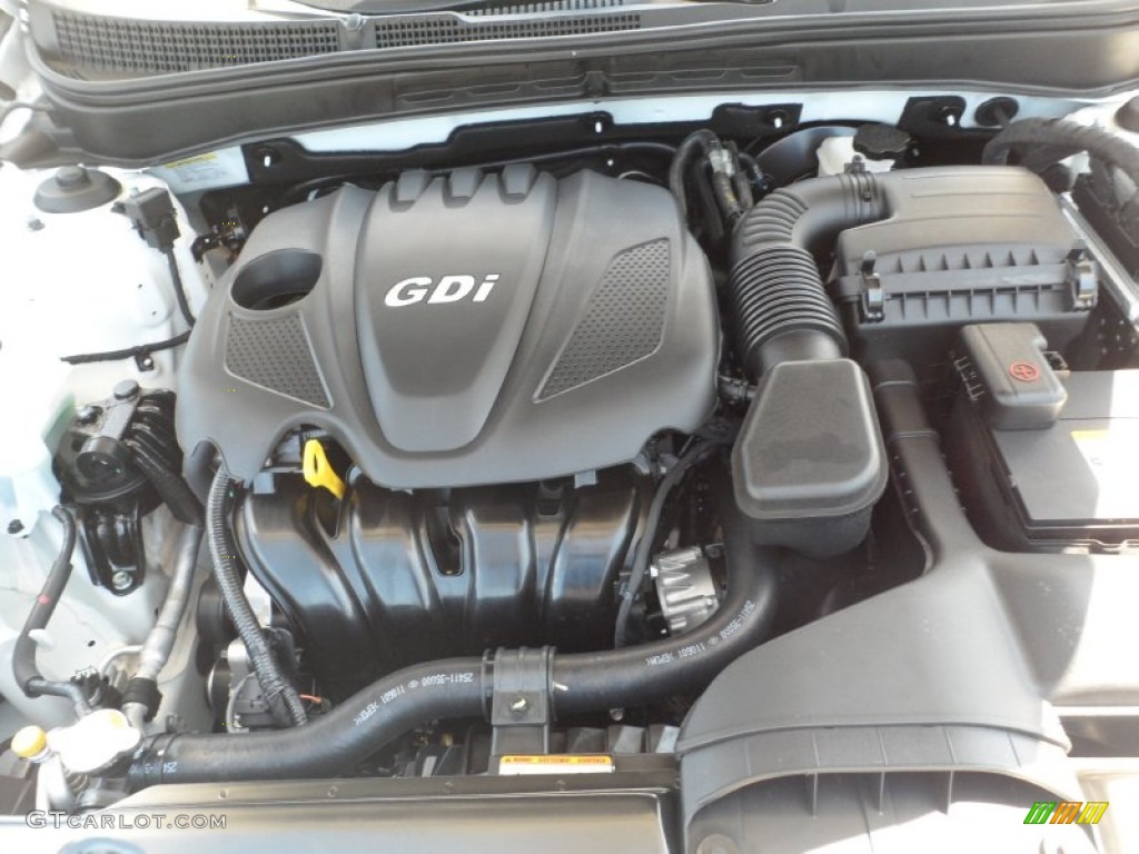 2012 Hyundai Sonata GLS 2.4 Liter GDI DOHC 16-Valve D-CVVT 4 Cylinder Engine Photo #52590248