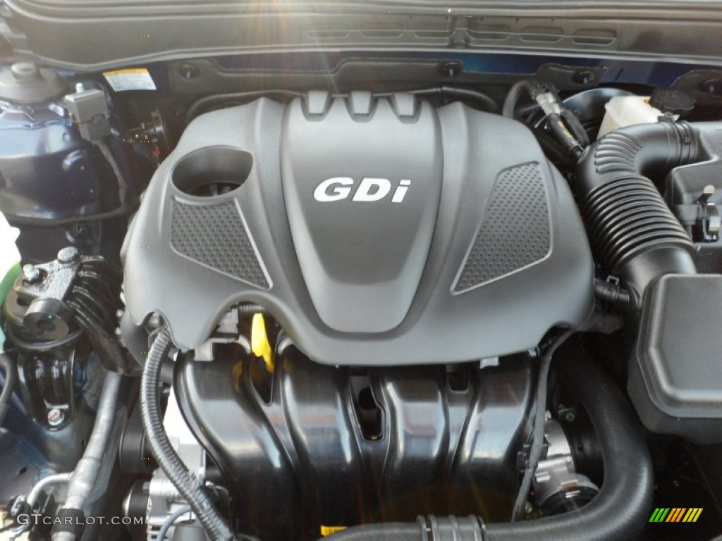 2012 Hyundai Sonata GLS 2.4 Liter GDI DOHC 16-Valve D-CVVT 4 Cylinder Engine Photo #52590716