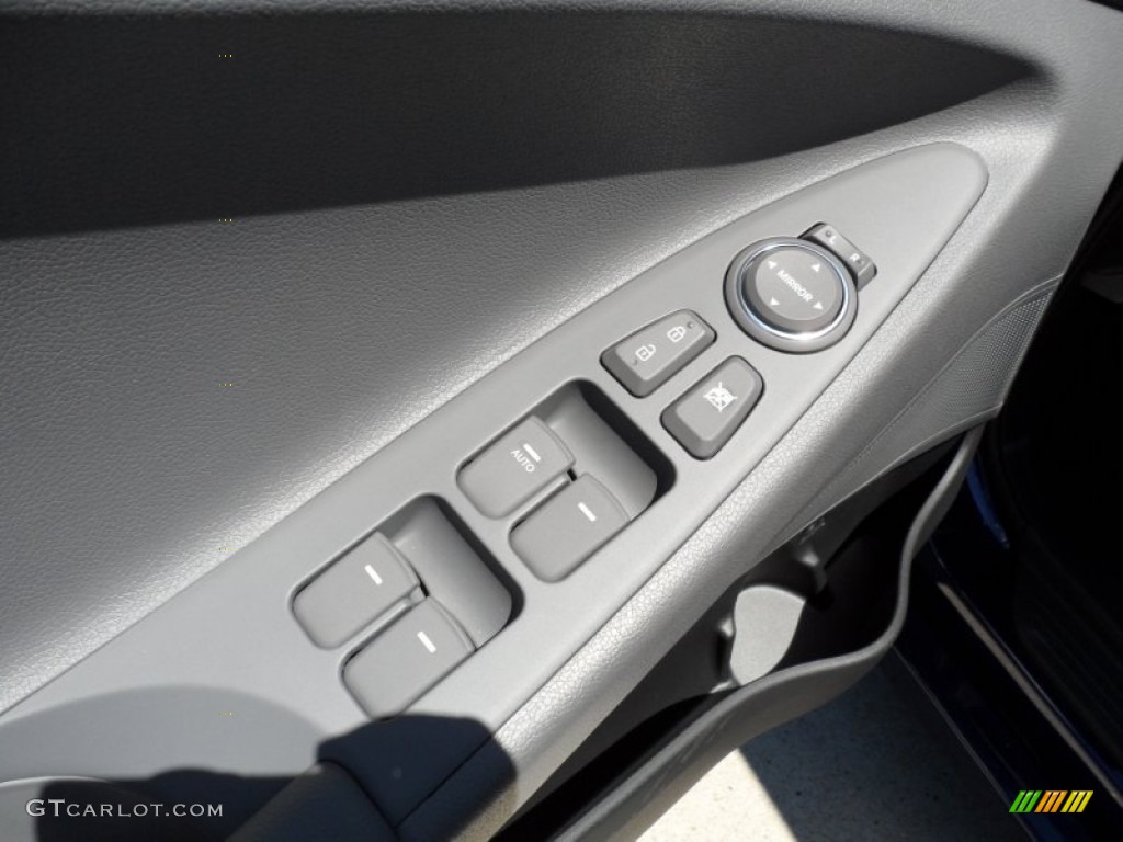 2012 Sonata GLS - Indigo Night Blue / Gray photo #22
