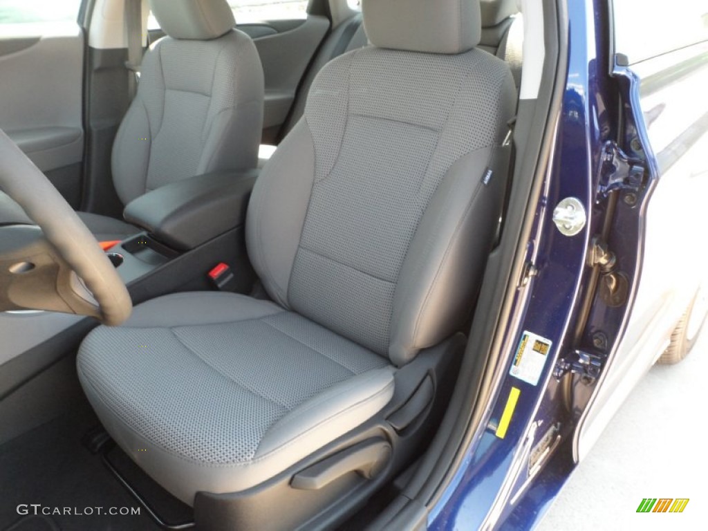 2012 Sonata GLS - Indigo Night Blue / Gray photo #23