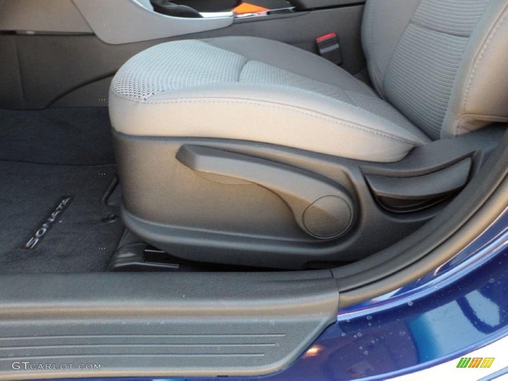 2012 Sonata GLS - Indigo Night Blue / Gray photo #24