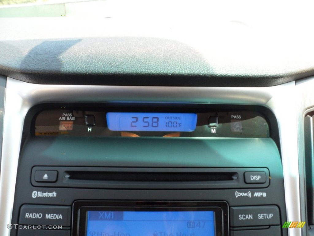 2012 Sonata GLS - Indigo Night Blue / Gray photo #27