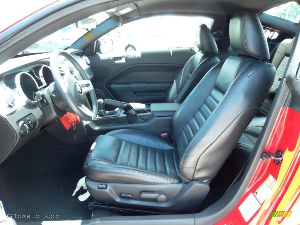 Dark Charcoal Interior 2009 Ford Mustang GT Premium Coupe Photo #52590977