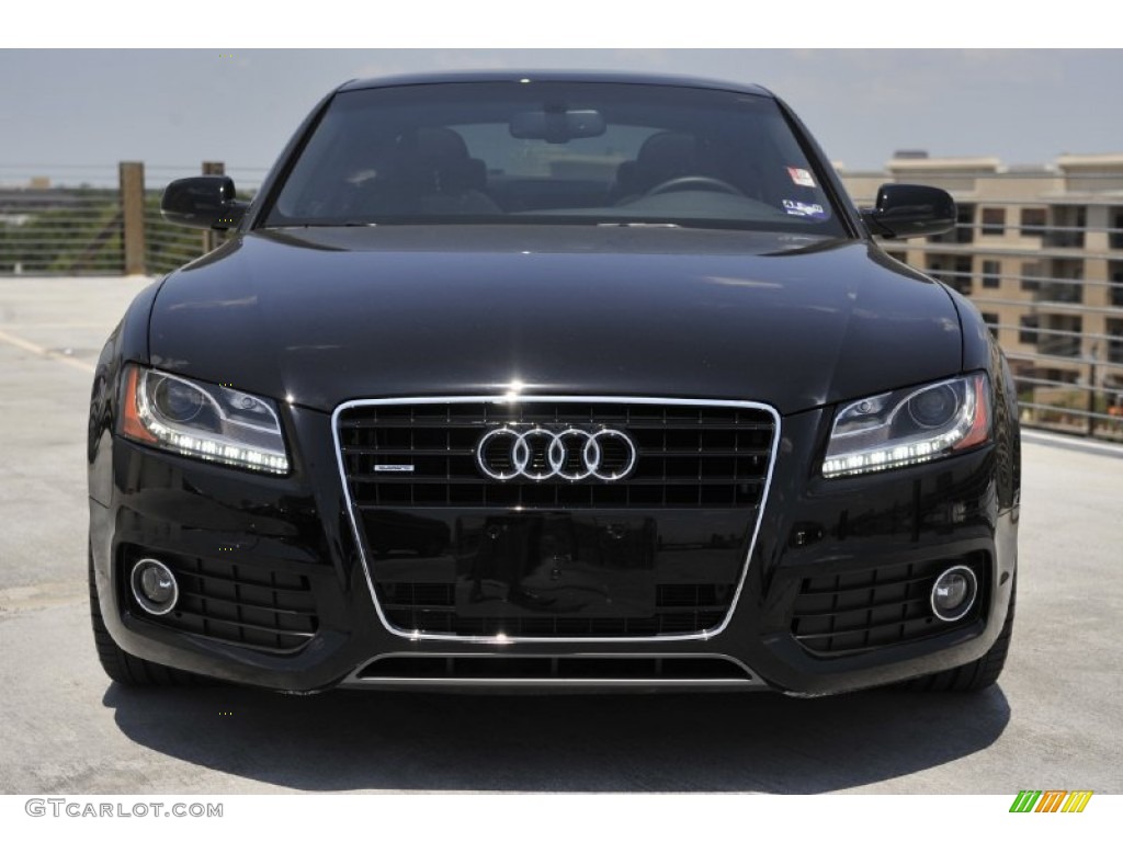 Brilliant Black 2010 Audi A5 3.2 quattro Coupe Exterior Photo #52592708