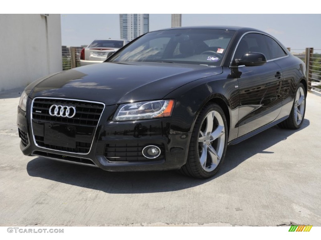 Brilliant Black 2010 Audi A5 3.2 quattro Coupe Exterior Photo #52592720