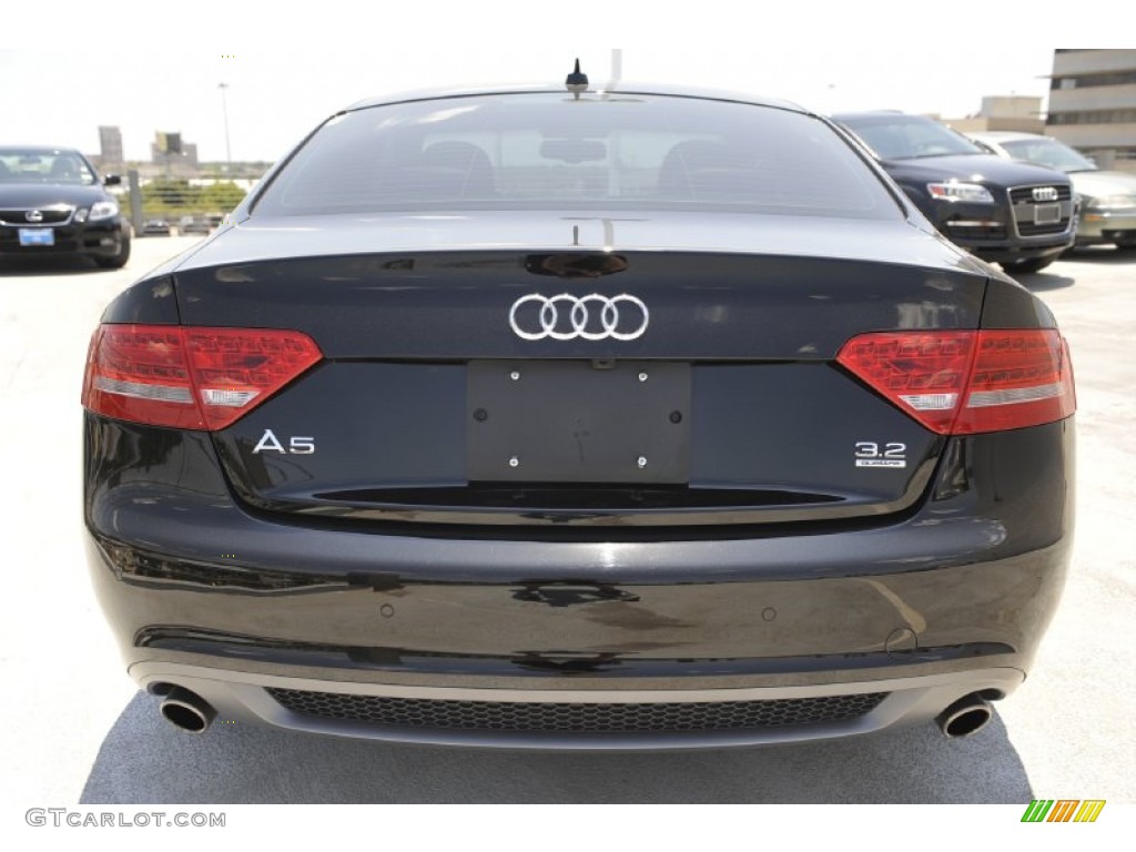 Brilliant Black 2010 Audi A5 3.2 quattro Coupe Exterior Photo #52592753