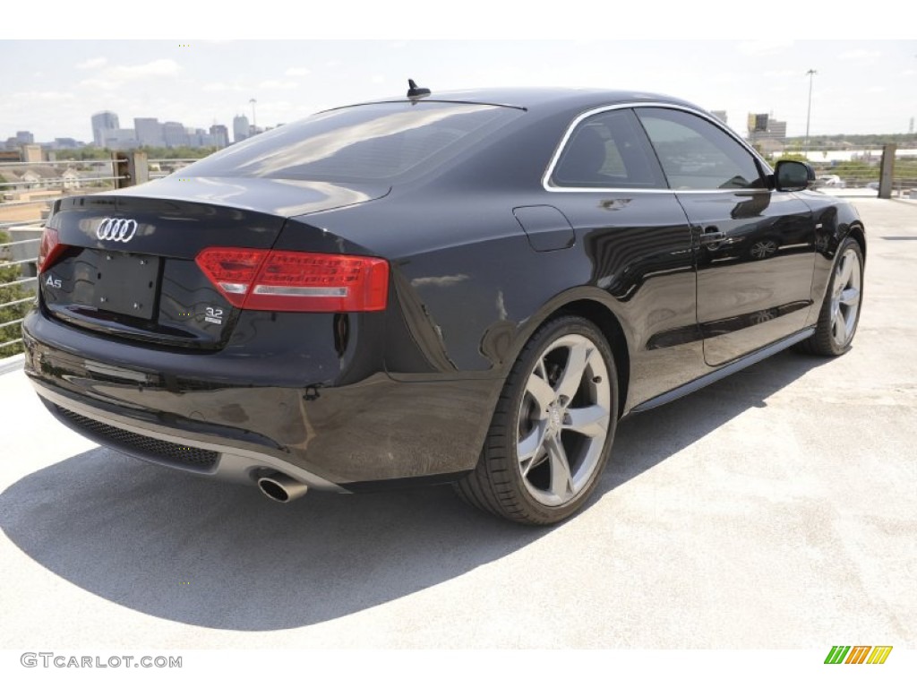 Brilliant Black 2010 Audi A5 3.2 quattro Coupe Exterior Photo #52592765