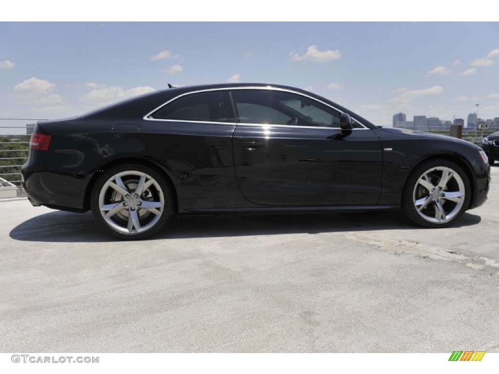 Brilliant Black 2010 Audi A5 3.2 quattro Coupe Exterior Photo #52592789