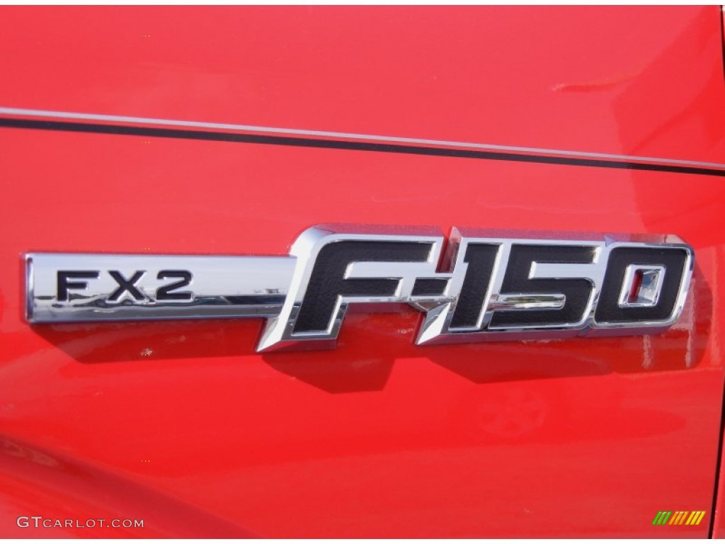 2011 F150 FX2 SuperCrew - Race Red / Black photo #4