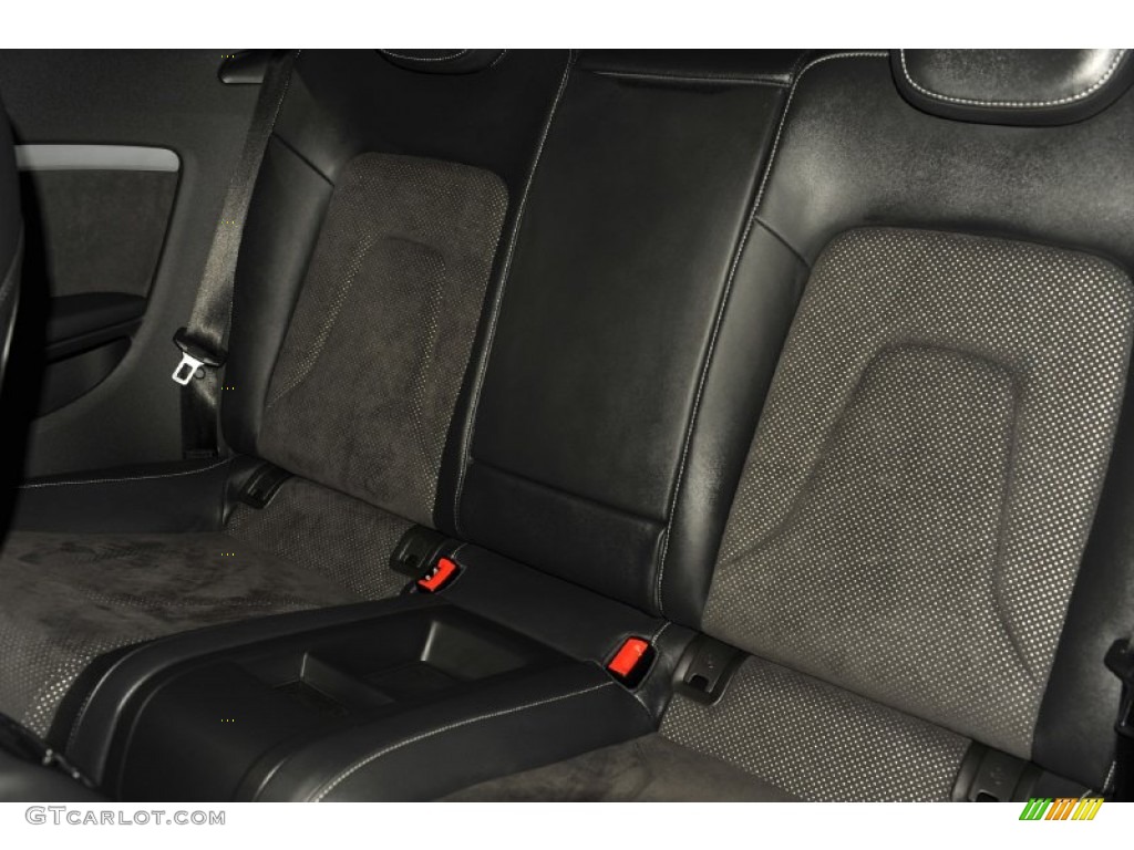 Black Interior 2010 Audi A5 3.2 quattro Coupe Photo #52593134