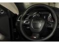 2010 Audi A5 Black Interior Steering Wheel Photo