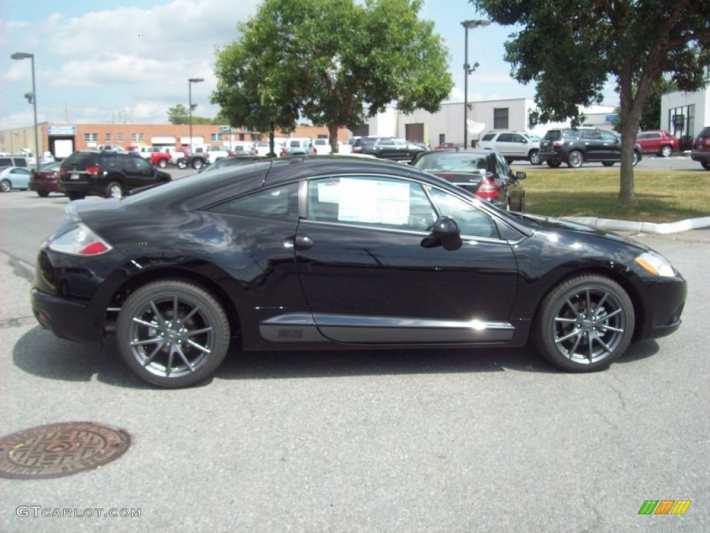 Kalapana Black 2012 Mitsubishi Eclipse SE Coupe Exterior Photo #52593227