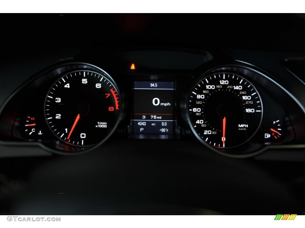 2010 Audi A5 3.2 quattro Coupe Gauges Photo #52593317