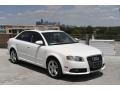 2008 Ibis White Audi A4 2.0T quattro S-Line Sedan  photo #1