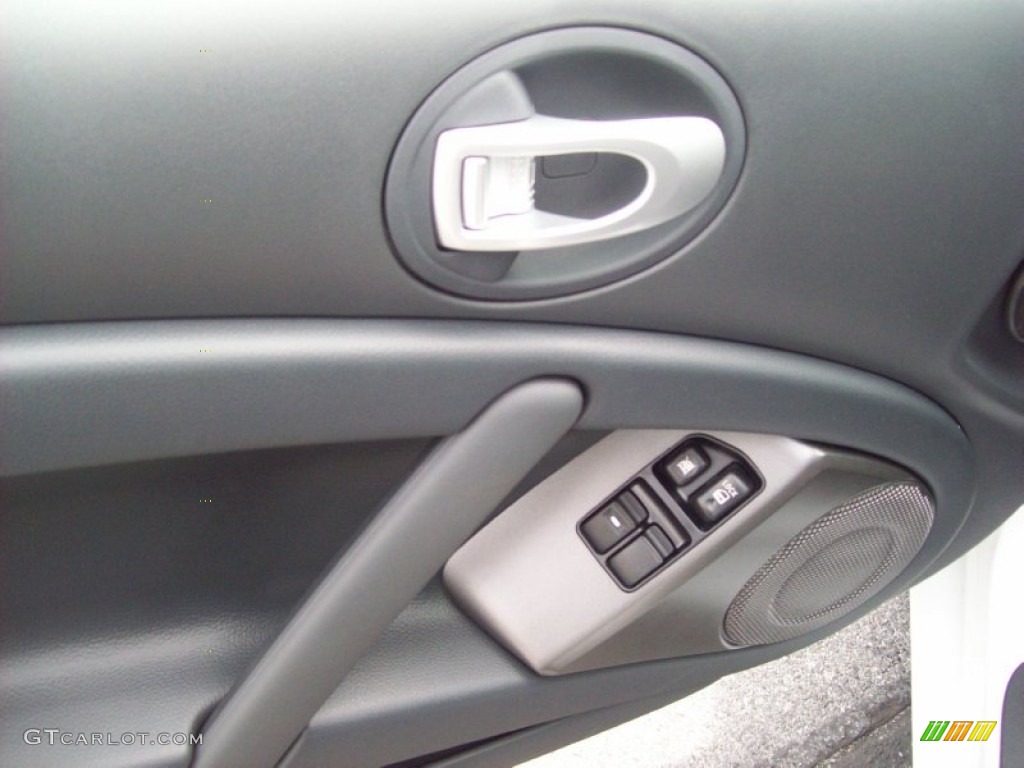 2012 Mitsubishi Eclipse SE Coupe Dark Charcoal Door Panel Photo #52593614