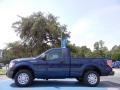 2011 Dark Blue Pearl Metallic Ford F150 XL Regular Cab  photo #2