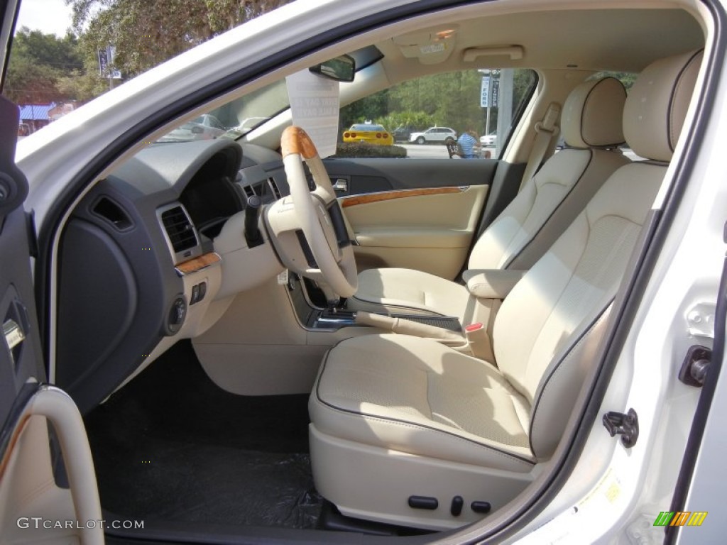 Light Camel Interior 2012 Lincoln MKZ Hybrid Photo #52593815