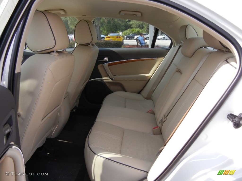 Light Camel Interior 2012 Lincoln MKZ Hybrid Photo #52593827
