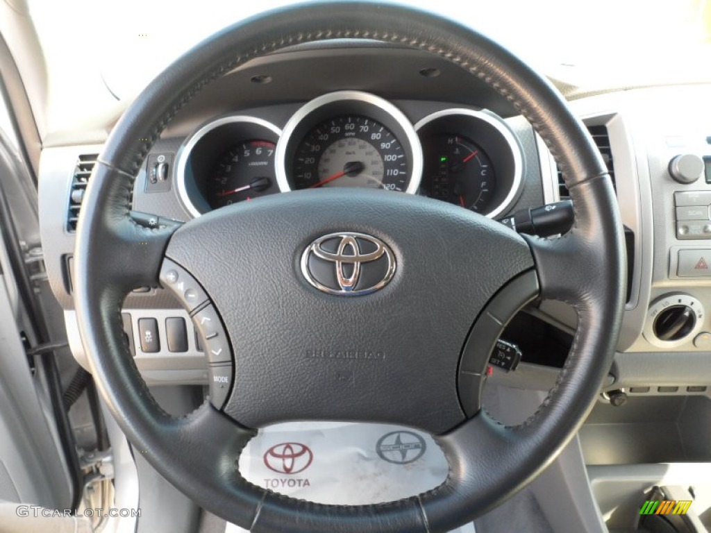 2009 Toyota Tacoma V6 PreRunner Double Cab Steering Wheel Photos