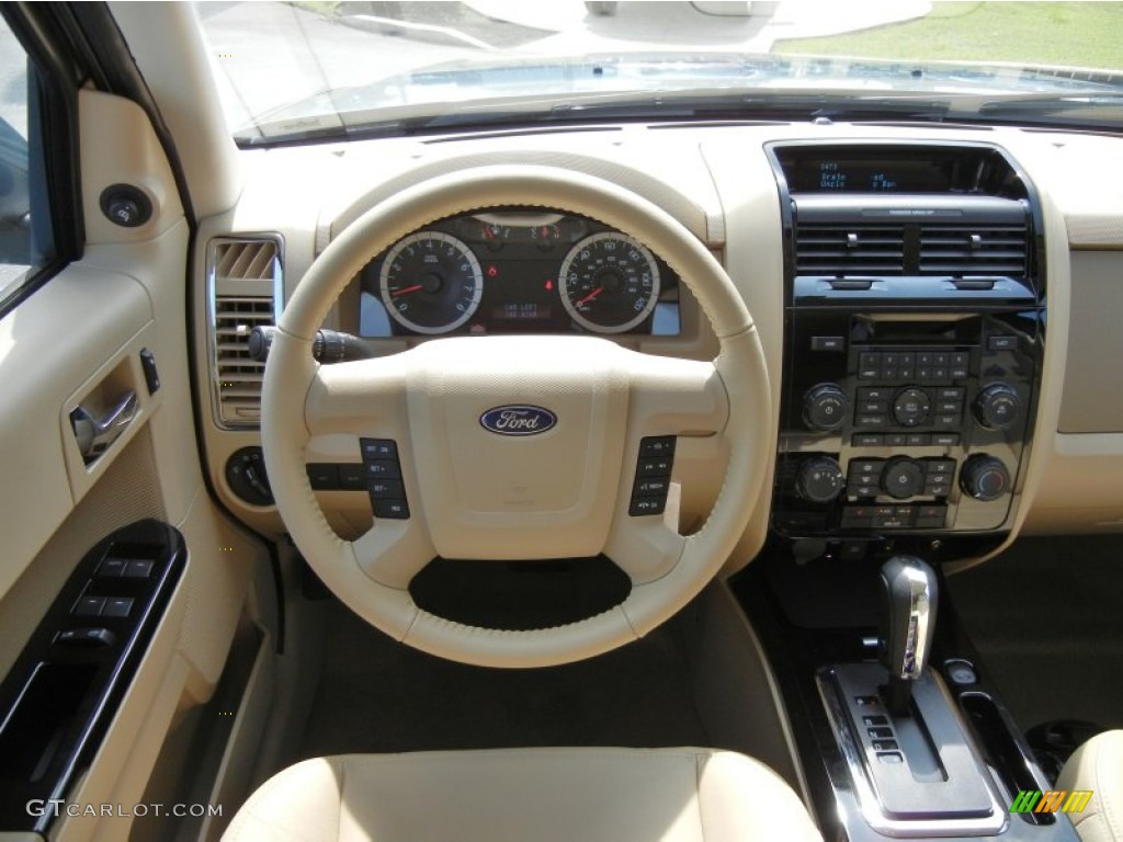 2012 Ford Escape Limited Camel Dashboard Photo #52594013