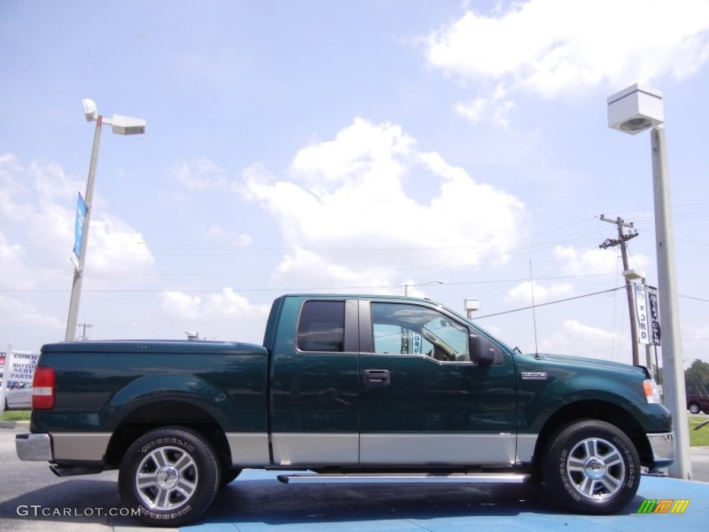 Forest Green Metallic 2007 Ford F150 XLT SuperCab Exterior Photo #52594313