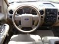 Tan 2007 Ford F150 XLT SuperCab Steering Wheel
