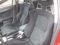 Black 2009 Mitsubishi Lancer RALLIART Interior Color