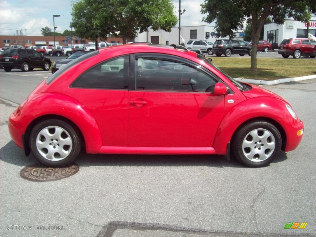 Uni Red 2003 Volkswagen New Beetle GLS Coupe Exterior Photo #52594844