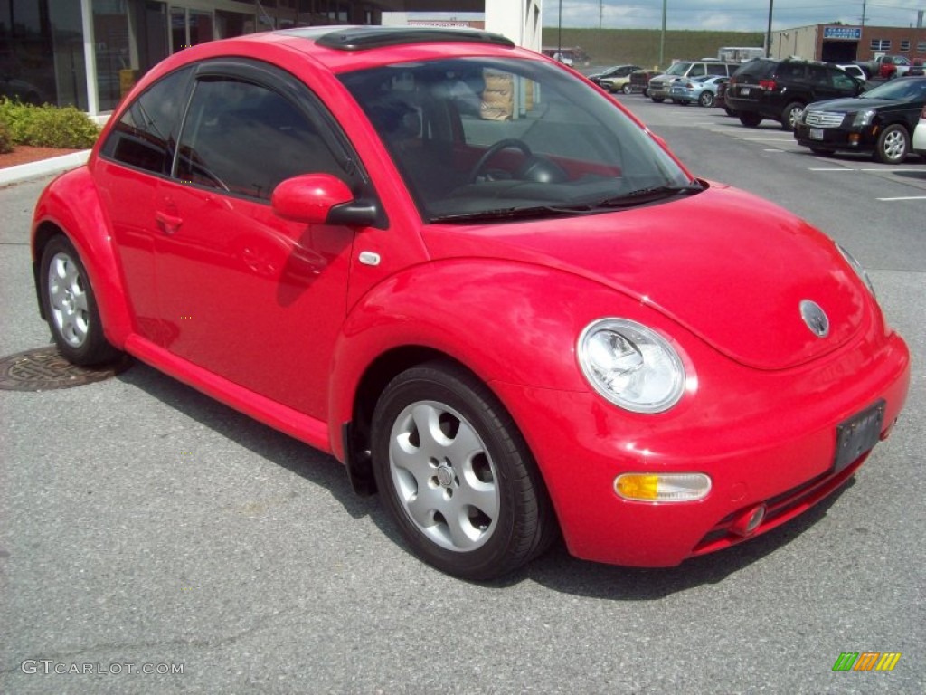 Uni Red 2003 Volkswagen New Beetle GLS Coupe Exterior Photo #52594859
