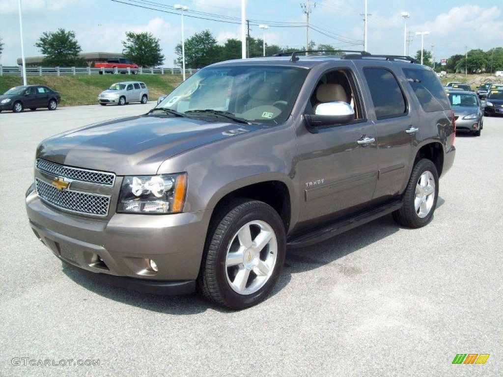 Mocha Steel Metallic 2011 Chevrolet Tahoe LS 4x4 Exterior Photo #52595135