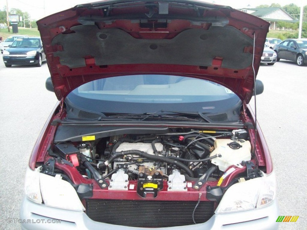 2000 Pontiac Montana Vision 3.4 Liter OHV 12-Valve V6 Engine Photo #52595822