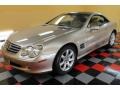 2003 Desert Silver Metallic Mercedes-Benz SL 500 Roadster  photo #1