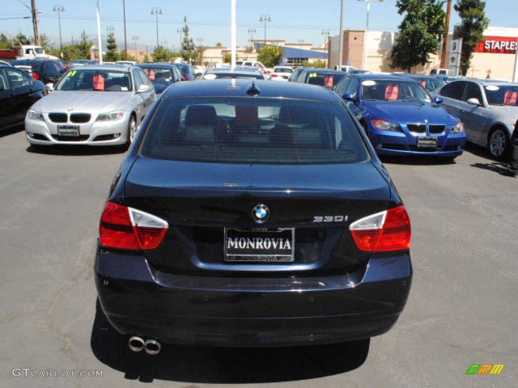 2006 3 Series 330i Sedan - Monaco Blue Metallic / Black photo #9