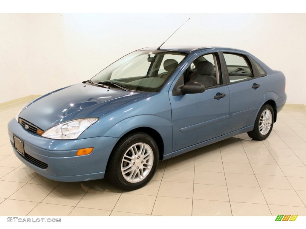 Light Sapphire Blue Metallic 2000 Ford Focus ZTS Sedan Exterior Photo #52599467