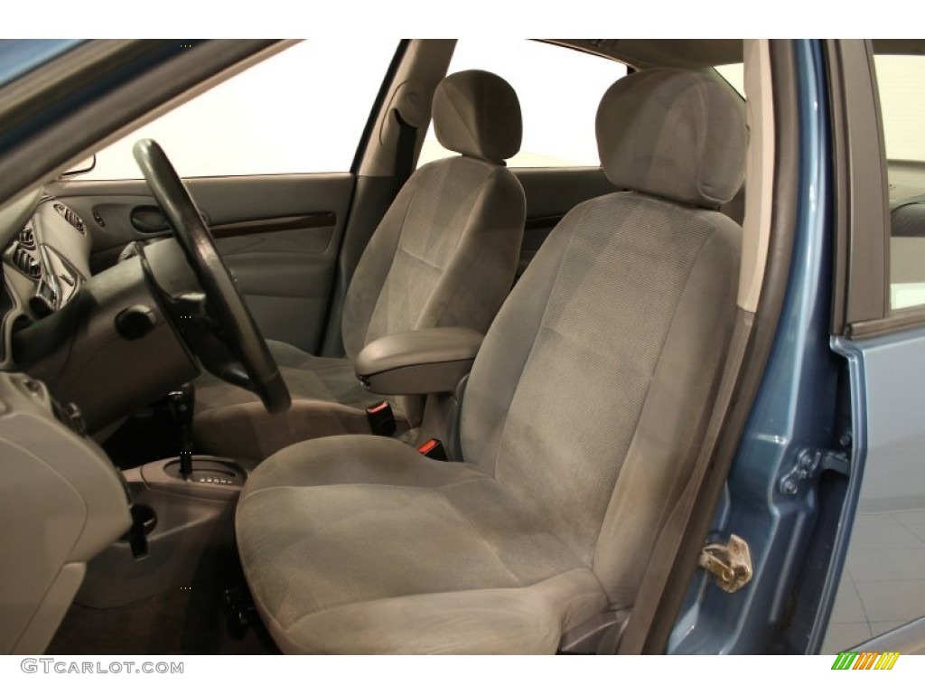 Medium Graphite Interior 2000 Ford Focus ZTS Sedan Photo #52599521