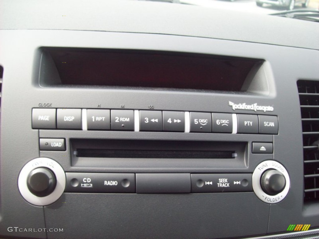 2011 Mitsubishi Lancer RALLIART AWD Controls Photo #52599833