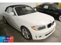 Alpine White - 1 Series 128i Convertible Photo No. 1