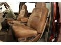 Castano Brown Leather 2005 Ford F250 Super Duty King Ranch FX4 Crew Cab 4x4 Interior Color