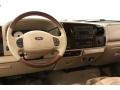 Castano Brown Leather 2005 Ford F250 Super Duty King Ranch FX4 Crew Cab 4x4 Dashboard