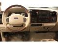 2005 Ford F250 Super Duty Castano Brown Leather Interior Dashboard Photo