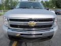 2011 Sheer Silver Metallic Chevrolet Silverado 1500 LS Crew Cab  photo #2