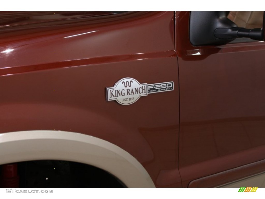 2005 Ford F250 Super Duty King Ranch FX4 Crew Cab 4x4 Marks and Logos Photo #52601825