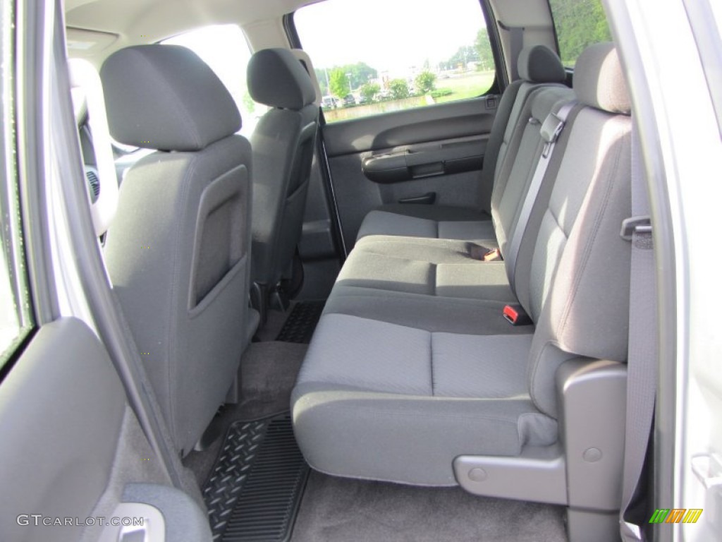 2011 Silverado 1500 LS Crew Cab - Sheer Silver Metallic / Dark Titanium photo #10