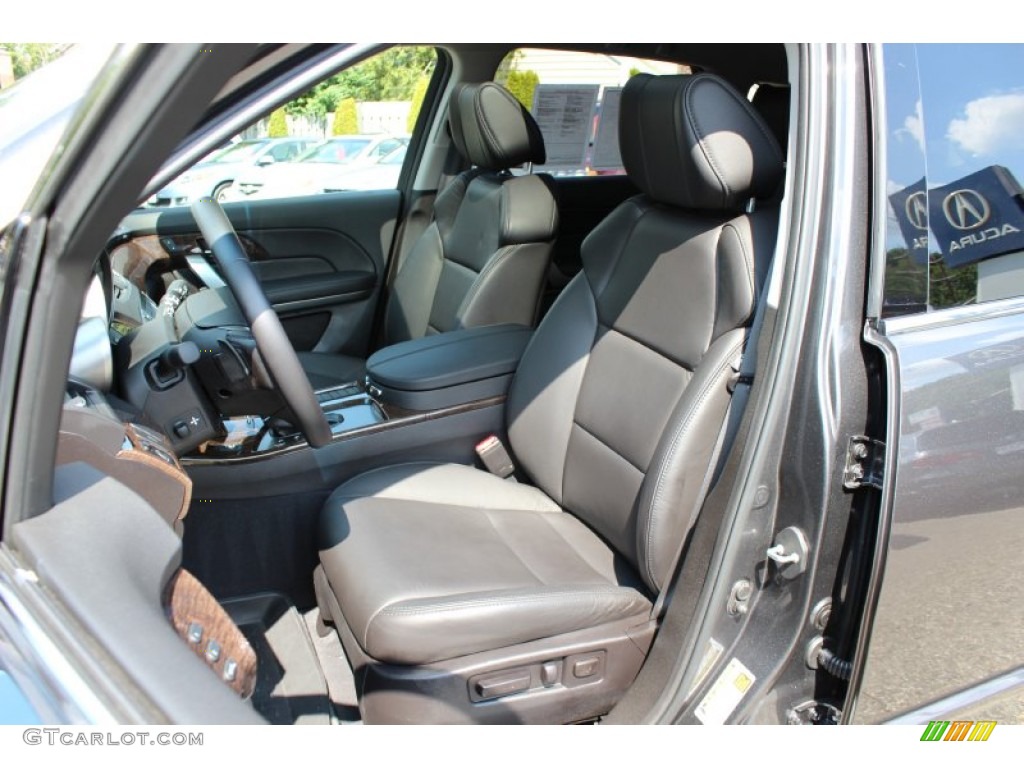Ebony Interior 2011 Acura MDX Technology Photo #52602341