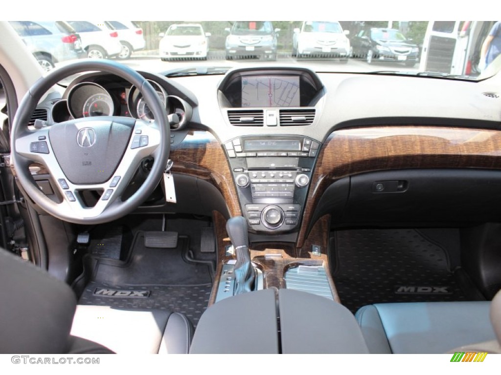 2011 Acura MDX Technology Ebony Dashboard Photo #52602356