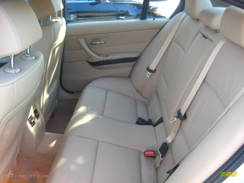 2011 3 Series 335d Sedan - Alpine White / Beige photo #4