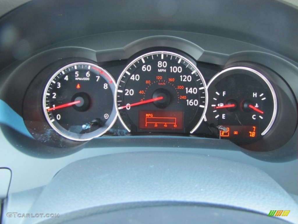 2012 Nissan Altima 2.5 S Gauges Photo #52603733