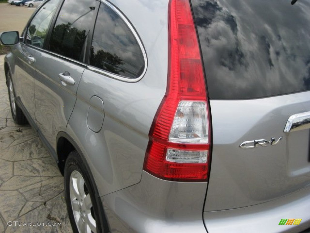 2009 CR-V EX-L 4WD - Alabaster Silver Metallic / Black photo #8
